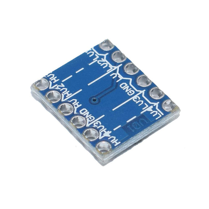 [Australia - AusPower] - Youmile 3.3 V to 5 V 4 Channels IIC I2C Logic Level Converter Bi-Directional Shifter Module for Arduino/Raspberry Pi with Dupont Cable Pack of 10 