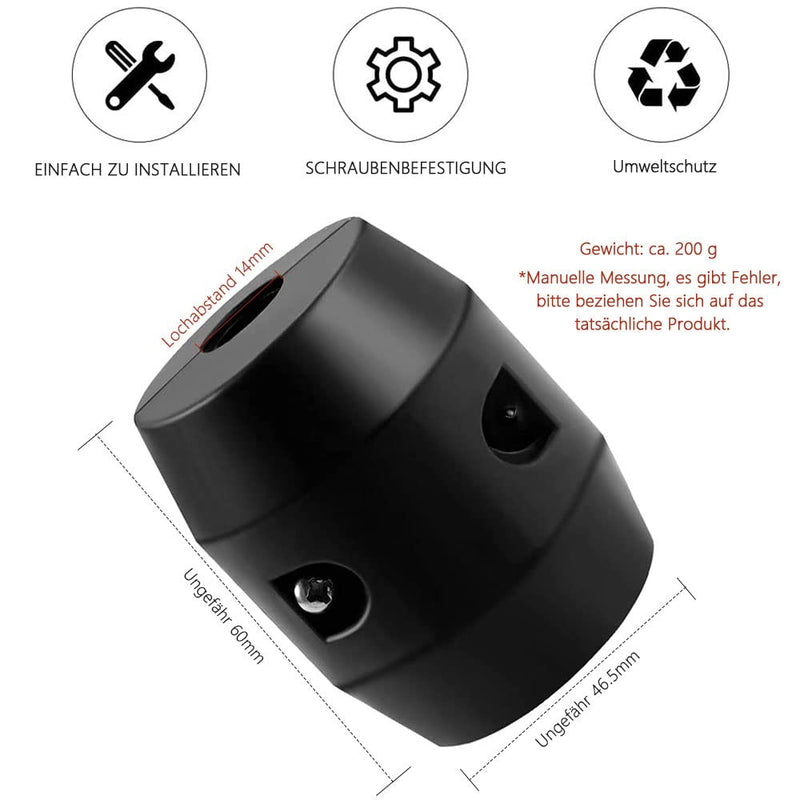 [Australia - AusPower] - LATRAT Tap Weight Hose Weight Kitchen Basin, Hose Weight Kitchen Basin, Faucet Sink Pull Weight Tap Replacement Part, Black 