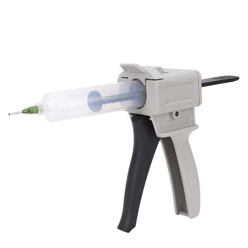 [Australia - AusPower] - KIKYO Glue Gun, Single Liquid Gun 30ml Dispenser Glue Gun Plastic Manual Single Tube Handle Tool for Pressing Squeezing 