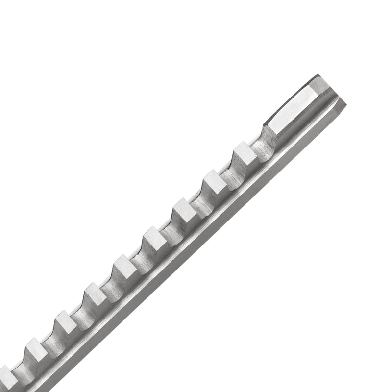 [Australia - AusPower] - Keyway Broach Metric Size High Speed Steel Keyway with Shim Cutting Tool B Push-Type (B1-5) B1-5 