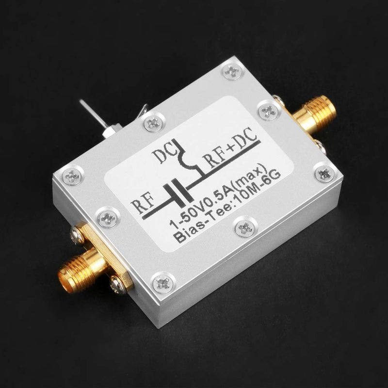 1pc 10MHz-6GHz Frequency Bias T Broadband Radio Transmission Microwave Coaxial Bias Low Noise Amplifier Module