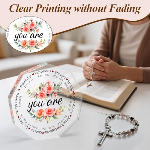 Edenseelake Christian Gifts for Women Religious Christmas Catholic Gift with Bible Verses for Wife Mom Friend Sister Female Inspirational Spiritual Appreciation Christian Decor Style3
