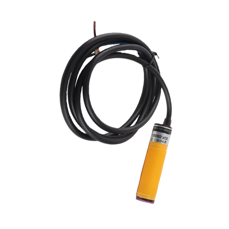 Photoelectric Proximity Sensor, Reflection Light Sensor E3F DS30C4, Sensing Distance 10-30 cm, NPN Normal Open, DC6-36V, for Automation, Conveyor Systems, DIY