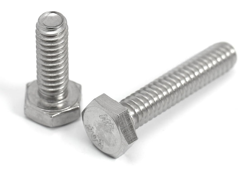 [Australia - AusPower] - 1/4-20 Hex Bolts Screws Kit External Hex Head Stainless Steel 304 Fully Threaded Hex Bolt 1/4-20 x 1/2" Length 50-Piece 1/2" 