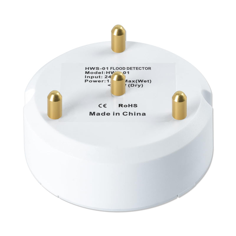 [Australia - AusPower] - Water Leak Detector, Ortis Water Sensor Alarm Flood Detector, Automatically Turn Off Flood Source When Sensing Moisture to Prevent Water Damage 