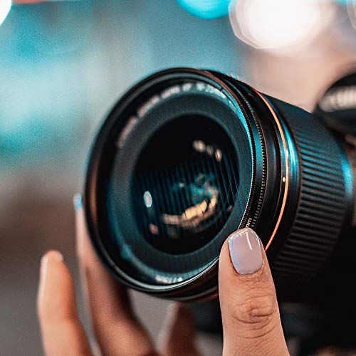 Photography Camera 67mm Rainbow Glare Widescreen Film Special Effects Filter Lens Accessories Blue Brushed Flare Filter