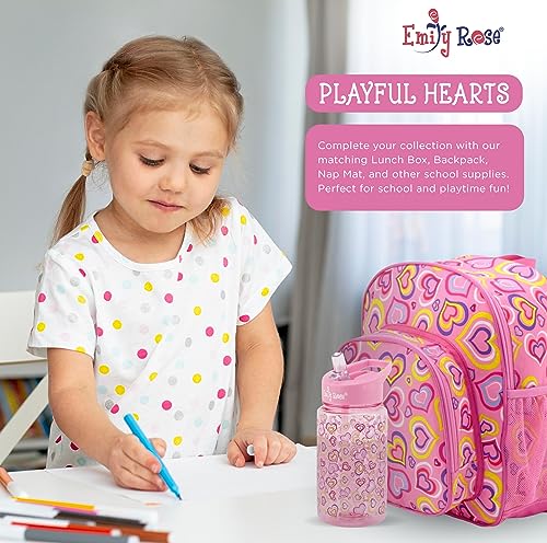 Emily Rose 5 Pcs Kids Insulated 12 Oz Stainless Steel Bottle School Bundle