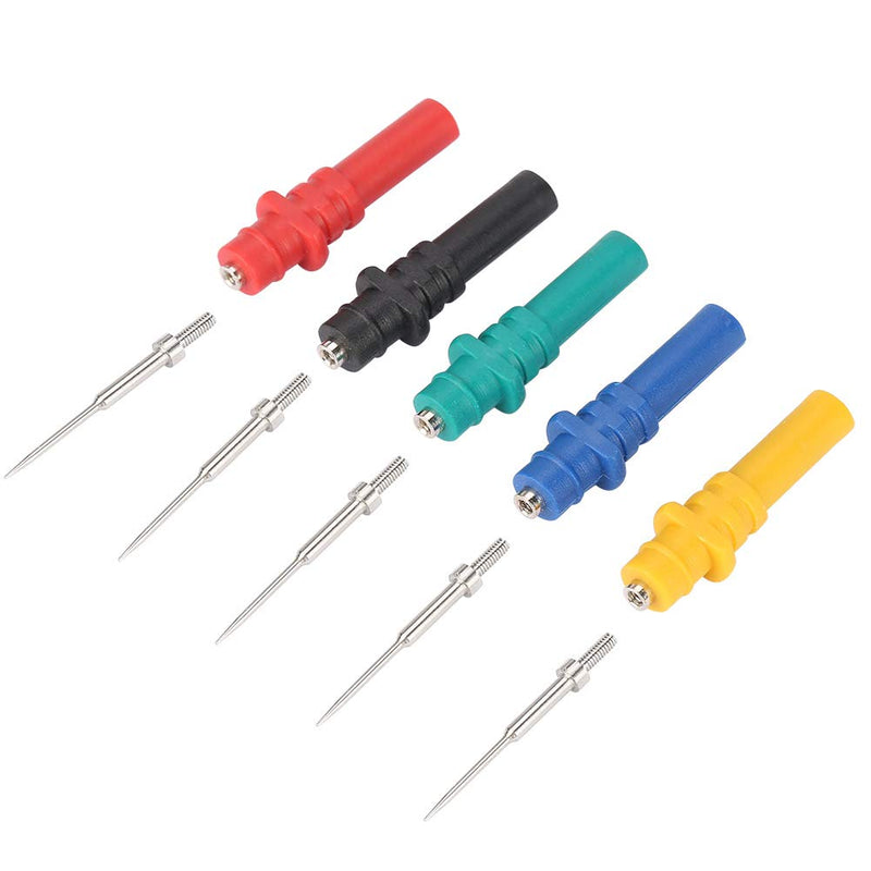 [Australia - AusPower] - Insulation Wire Piercing Probes, Akozon HT307A Automotive Oscilloscope Acupuncture Probe Pins Set Diagnosis Test Repair Tools 20 pcs Replacement Pins 