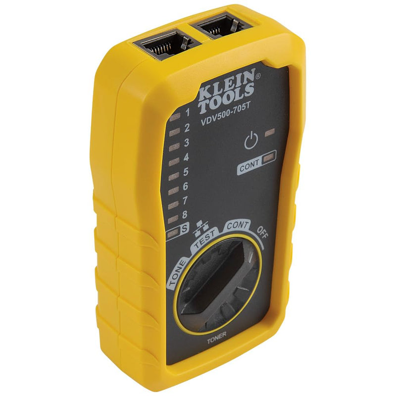 [Australia - AusPower] - Klein Tools VDV500-705 Wire Tracer Tone Generator and Probe Kit for Ethernet, Internet, Telephone, Speaker, Coax, Video, and Data Cables RJ45, RJ11, RJ12 DEVICE Tone & Probe Test and Trace Kit 