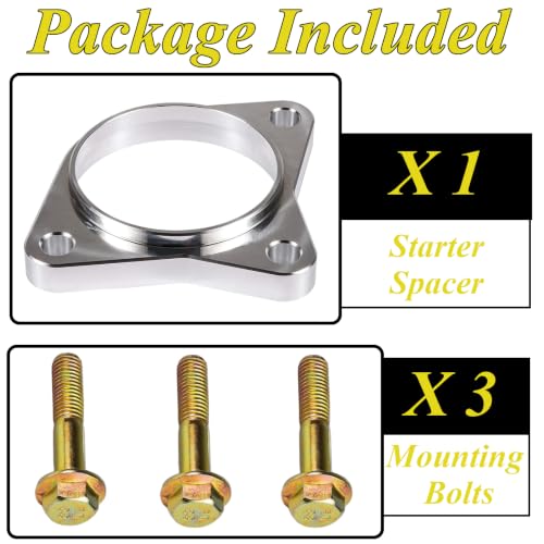 IKXKX Starter Spacer Kit 5 Speed for Dodge 2500 3500 Cummins 5.9L 1994-2002