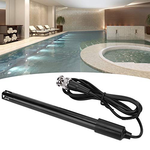 Watris Veiyi PH Probe, High Sensitivity PH Sensor Probe, PH 0-14 | Professional PH electrode probe, for monitoring and dosing of hydroponic systems, cable length 77 cm / 30.3 inches