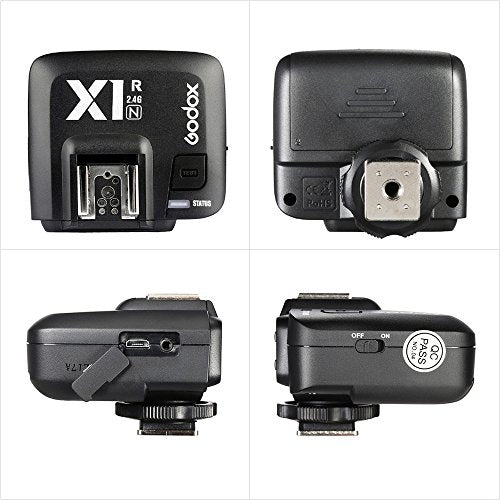 Godox X1R-N 2.4G Wireless Flash Receiver for Nikon SB800 SB900