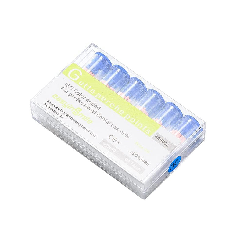 [Australia - AusPower] - Dental Gutta Percha Points .02/ .04/.06 Taper Assorted for Endo Endodontics Root Canal (.04 Taper, 30) .04 Taper #30 