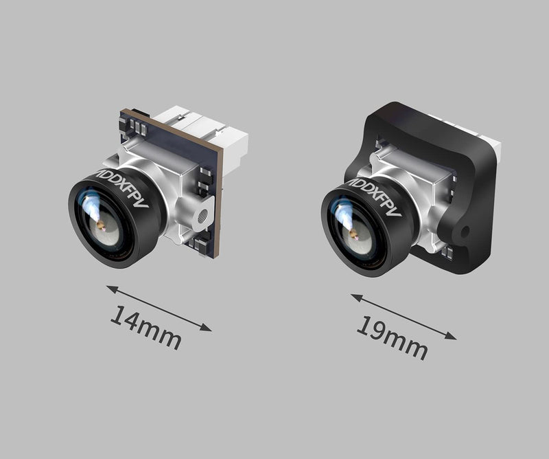 [Australia - AusPower] - Caddx Ant FPV Camera 1200TVL Global WDR OSD 1.8mm Ultra Light Nano FPV Camera 16:9 NTSC PAL for RC FPV Cinewhoop Tinywhoop Drone Silver 16:9 