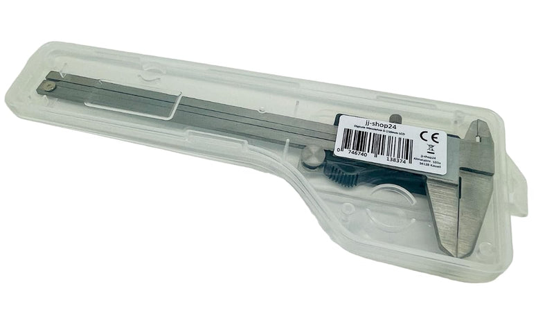 [Australia - AusPower] - Digital Caliper jj-shop24 Calliper Measuring Gauge 0-150mm LCD Display Metal Stainless Steel Measuring 