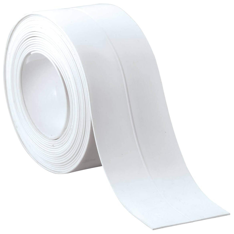 [Australia - AusPower] - Caulk Tape Self Adhesive, 1 Rolls Waterproof Toilet Caulk Strip, Toilet Sealer Around Toilet Base, Traditional Caulking Replacement, Caulking Tape for Bathroom, Bathtub, Floor Wall Edge Protector (1) 