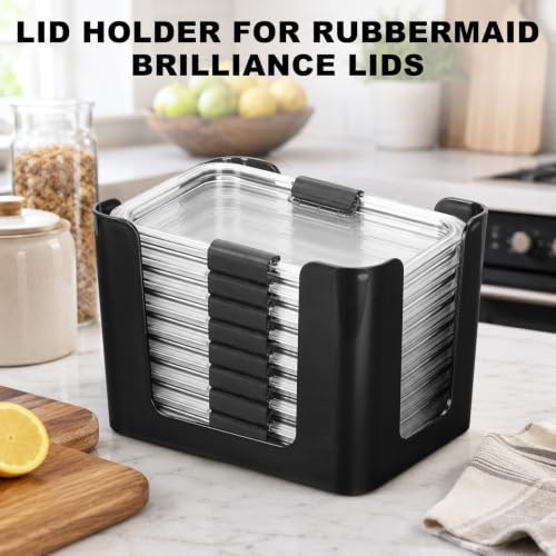 Lid Holder for Rubbermaid Brilliance Lids Organizer