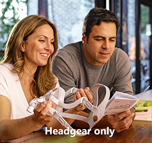 [Australia - AusPower] - CPAP Headgear Strap Compatible w/ResMed AirFit F20 – Adjustable CPAP Mask Strap for a Secure Fit – F20 Headgear Replacement for Great Sleep Therapy (Mask, Clips Not Incl) 
