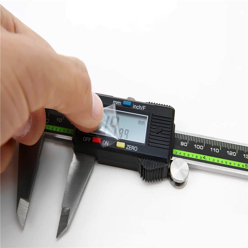 Sattiyrch 6 Inch Digital Caliper, Stainless Steel LCD Measuring Tool | Accurate Inch, MM & Fraction Measurements for Makers and DIYers 6”