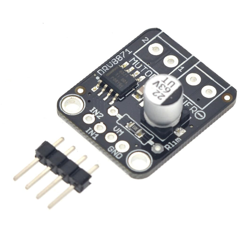 [Australia - AusPower] - HiLetgo 2pcs DRV8871 DC Motor Drive Module for Brushed DC Motor H-Bridge DC Drive Breakout Board 6.5V-45V 3.6A Max for PWM Control 
