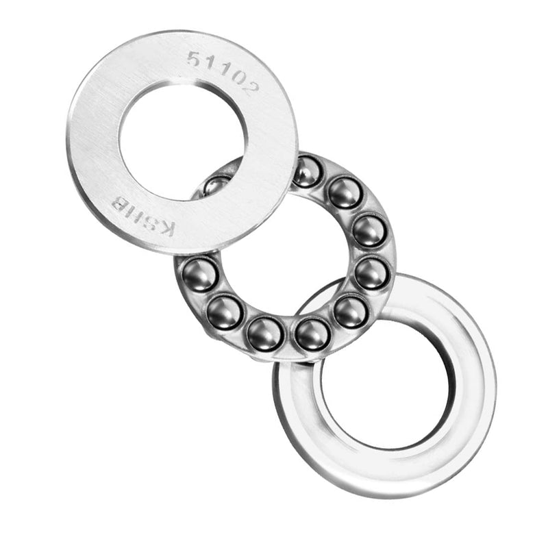 [Australia - AusPower] - uxcell 51102 Thrust Ball Bearings 15mm x 28mm x 9mm Chrome Steel ABEC3 Single Row Roller 2pcs 15mmx28mmx9mm 