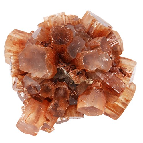Rockcloud Natural Aragonite Calcite Cluster for Healing Crystal Home Decora