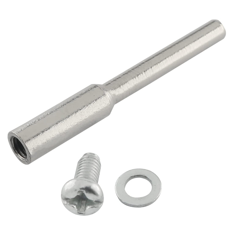 [Australia - AusPower] - 1/8inch Shank Arbor ZZLZX 4PCS Stainless-Steel Mandrel for 1/8" Arbor Hole Rotary Tool Bit, 1/8inch Cut-Off Wheel Die Grinder Cut-Off Wheel Mandrel 
