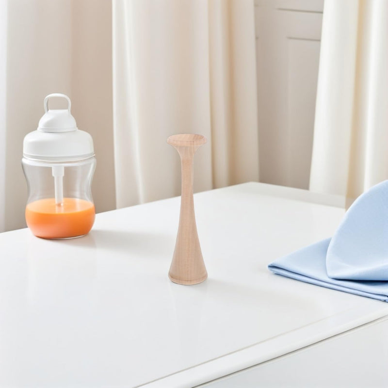 OUNONA Wooden Fetus Stethoscope Pregnancy Hearing Aid for Expectant Mothers Skin-Friendly Portable for Hearing Baby Heartbeat in Clinic and Home