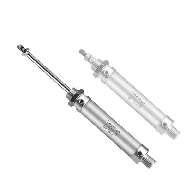 [Australia - AusPower] - Pneumatic Slim Air Cylinder, MAL 16-50, M5 Port, 16mm Bore, 50mm Stroke, Double Acting 