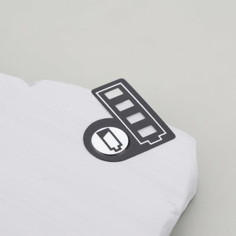 10Pcs Battery LED Sticker Label 22x19x10mm Compatible with Makita BL1830 BL1430