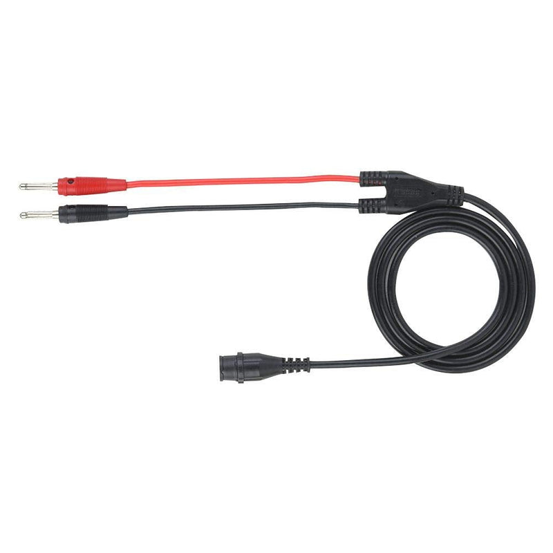 BNC Male to Banana Plug P1203 Coaxial Cable Oscilloscope Test Lead 120 cm + 8 Pieces Silicone Protective Circles