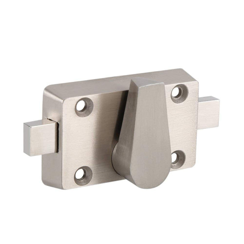 Fdit Latch Indicating Lock Stainless Steel Bolt Door Lock Indicator Bolt Vacant/Engaged Bathroom Wc Public Restroom Toilet Privacy Partition Door Lock Latch