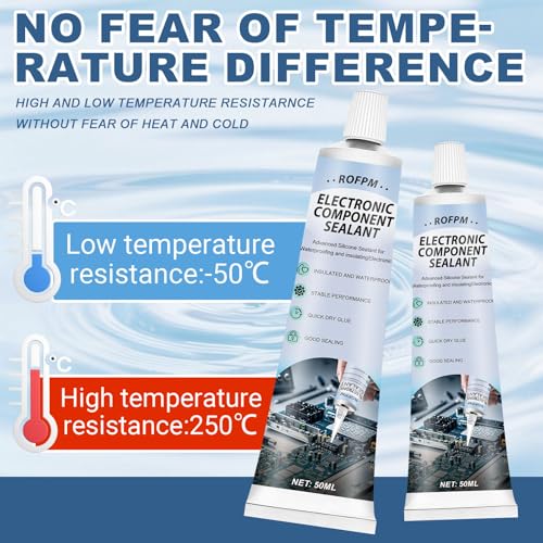 ROFPM 100ml conformal coating silicone glue for electronics and circuit boards