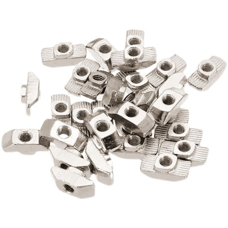 [Australia - AusPower] - 4040 Series M5 T Nuts T-Slot Nut Hammer Head Fastener -Plated Carbon Steel Sliding T Nuts for Aluminum Profile,20Pcs 4040M5(20) 