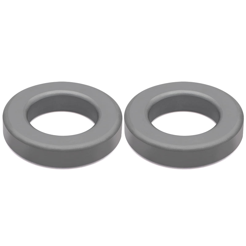 [Australia - AusPower] - 2pcs 2.4X1.4X0.5inch Toroid Core,Ferrite Rings Toroid core Iron 
