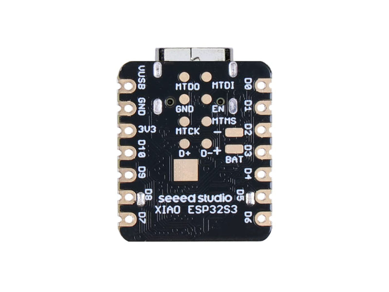 Seeed Studio XIAO ESP32-S3-2.4GHz Wi-Fi, BLE 5.0, Dual-Core, Battery Charging Supported, Energy Efficiency and Rich Interface, Ideal for Smart Homes, IoT, Portable Devices, Robotics, etc ESP32S3 1 piece