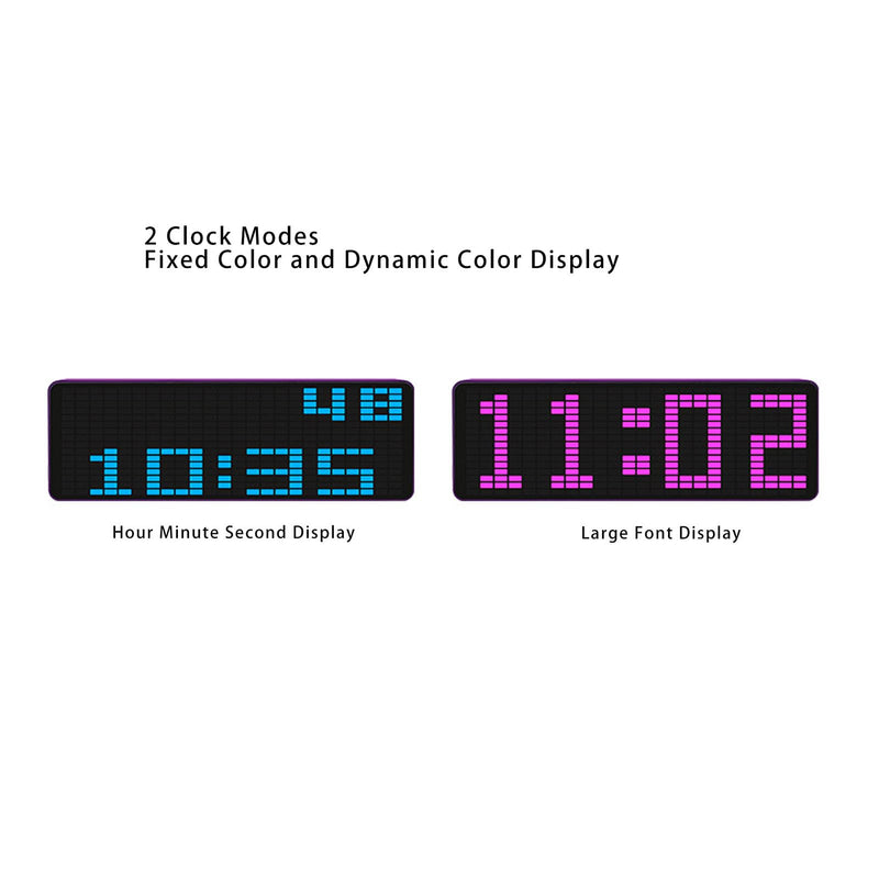 Wakects LED Music Spectrum Display, 16X24 384 RGB LED Music Visualizer with 20 Dynamic Effects, 7 Color Modes for Home and Car Audio Visualizer, Rhythm Analyzer