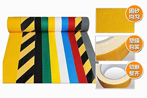 (3.93 In x 16.4 Ft) Grip Tape-Yellow Anti Slip Safety Grit Non Slip Tape Highest Traction for Stairs Outdoor/Indoor, Waterproof Stairs Non Skid Treads,Anti-Slip Tape, Floor tape,stairs Tape