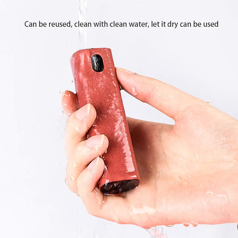 [Australia - AusPower] - YTT Screen Cleaner, All-in-One Spray & Wipe Cleaner, with Transparent Protective Shell for All Phones, Laptop and Tablet Screens (Pink) Pink 
