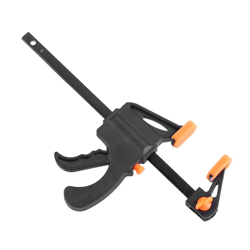 [Australia - AusPower] - Woodworking F Clamp, Plastic Woodworking Clip F Clamp Grip, Quick Ratchet Release Squeeze DIY Hand Gadget Tool 