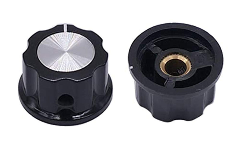 [Australia - AusPower] - A04 knob for 6mm / 0.24" Diameter Shaft Potentiometer, 30mm top Diameter 5PCS 30 mm 