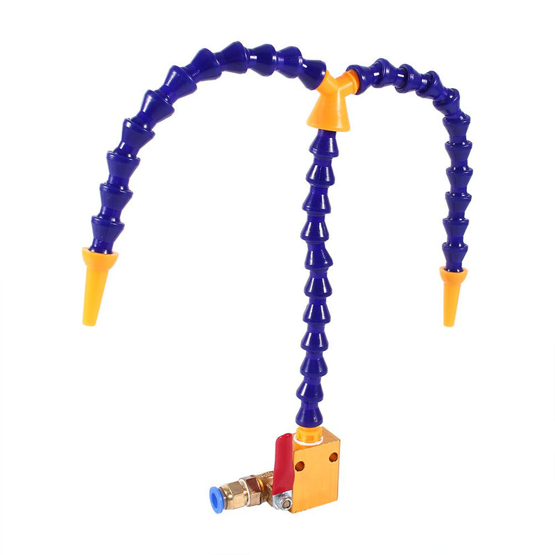 [Australia - AusPower] - Spray Nozzle Mist Coolant Lubrication Spray System Pipe Valve for 8 mm Air Line CNC Lathes Milling Machines 