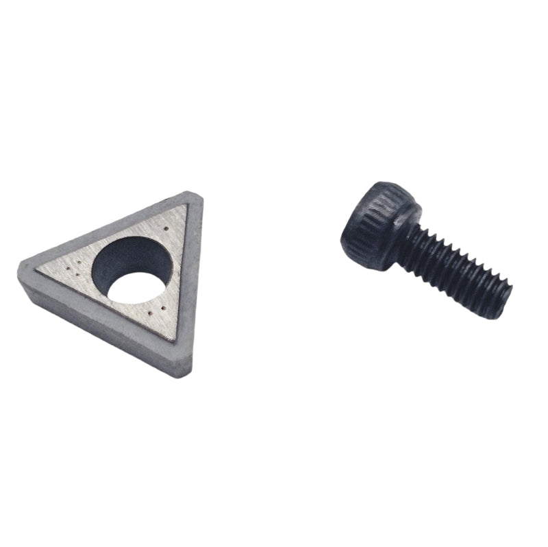 C-HORSE 50‑742 Carbide Inserts for Pro‑Cut On‑Car Brake Lathe (BL50‑742) – 10‑Pack Replacement Cutting Tips BL50742