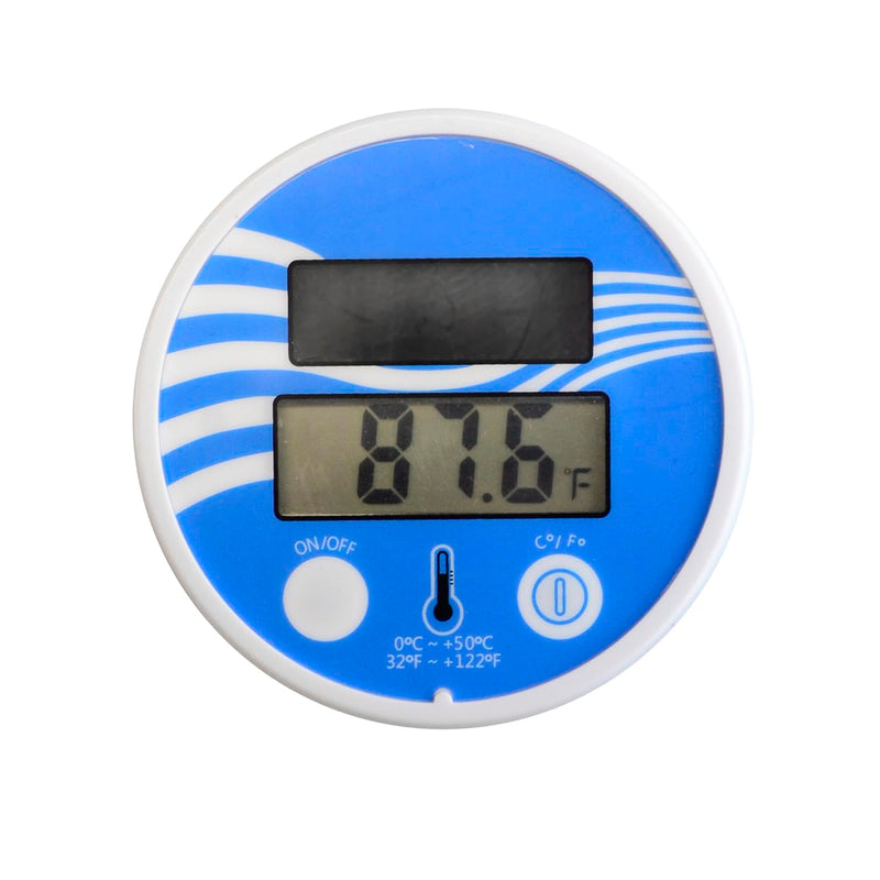 [Australia - AusPower] - Pool Thermometer Floating Easy Read - Digital Thermometer Wireless Water Temperature Gauge - Solar Water Temp Gauge for Hot Tub, Pond, Lake - Inground or Above Ground Swimming Pool Accessories 