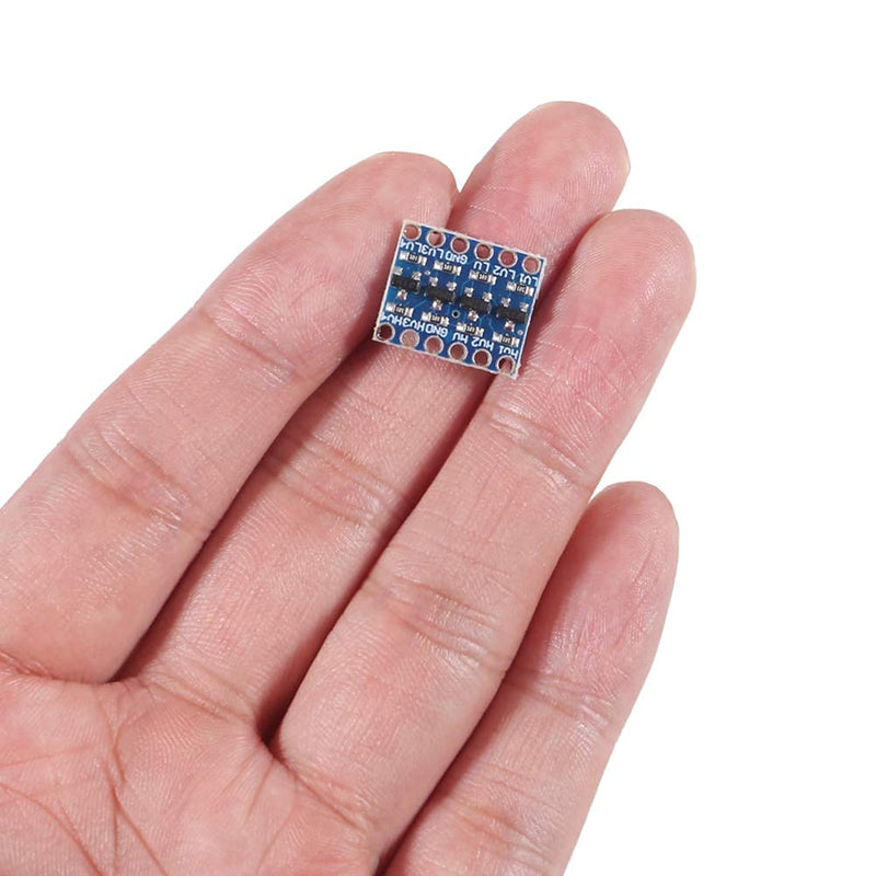 RUNCCI-YUN 15x 4-Channel Level Converter Logic Level Converter Shifter 4 Channel Level Converter I2C IIC Bidirectional 5 V ~ 3.3 V for Arduino Raspberry Pi Microcontroller