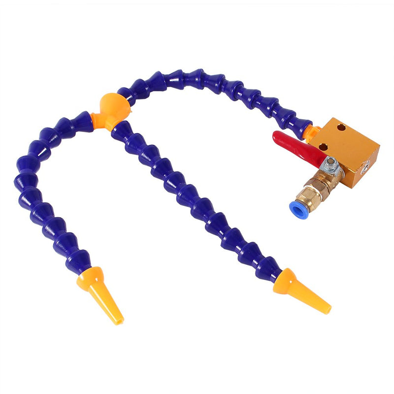 [Australia - AusPower] - Spray Nozzle Mist Coolant Lubrication Spray System Pipe Valve for 8 mm Air Line CNC Lathes Milling Machines 