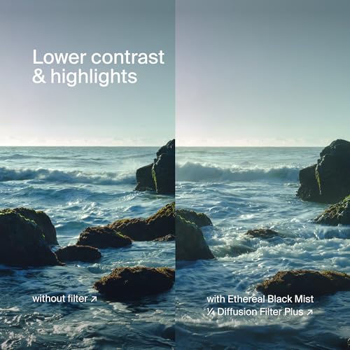 Urth 46mm Ethereal Black Mist ⅛ Diffusion Lens Filter (Plus)
