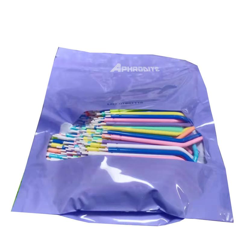[Australia - AusPower] - 250 pcs Disposable Nozzles Tips 1 Bag for Dental Triple Air Water Syringe 3 Way Syringe 