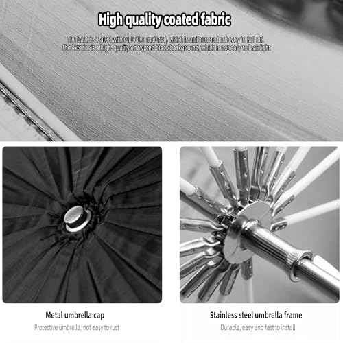 Godox UB-L3 60inch/150cm Black/Silver Reflective Umbrella Studio 60"