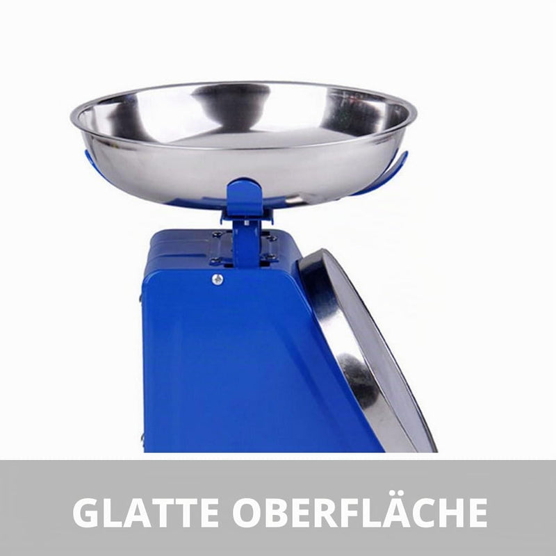 jojofuny Stainless Steel Scale Tray 25 cm: Replacement Bowl for Digital Kitchen Scales, High-Quality Weighing Bowl for Laboratory, Catering and Household, Dishwasher-Safe Metal Bowl for Precise Weighing 1